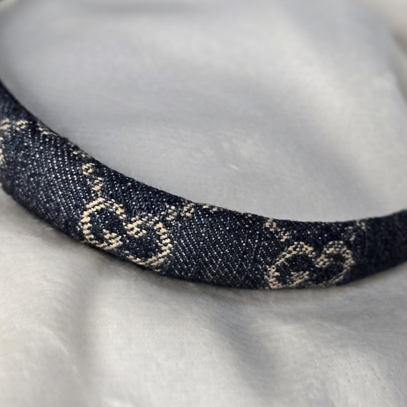 Gucci GG Canvas Headband EUC - Picture 3 of 7